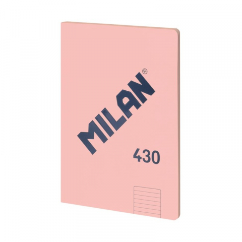 Reduceri - Caiet MILAN Serie 1918 A4 48 file dictando cusut coperta roz