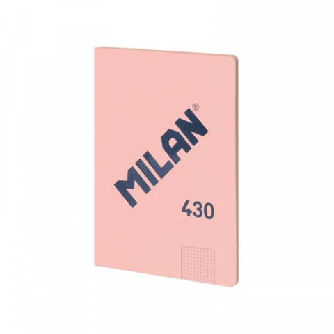 Reduceri - Caiet MILAN Serie 1918 A4, 48 file, matematica, cusut, coperta roz