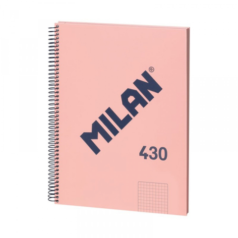 Caiet MILAN Serie 1918 A4 80 file matematica spira coperta carton [1]