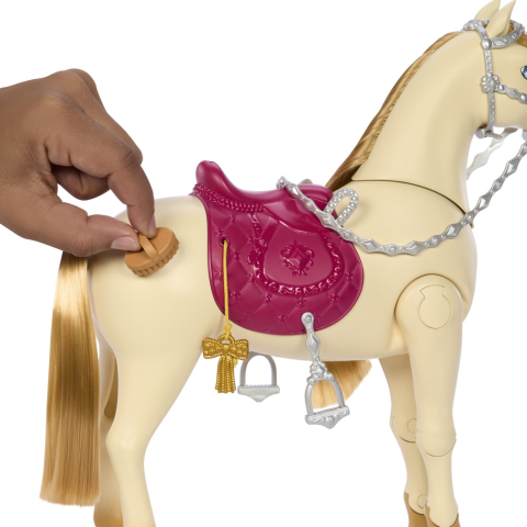 Cal Interactiv Barbie Mysteries Tornado cu Sunete si Accesorii [1]