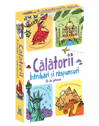 Editura DPH - Calatorii – Intrebari si raspunsuri, 50 de jetoane DPH