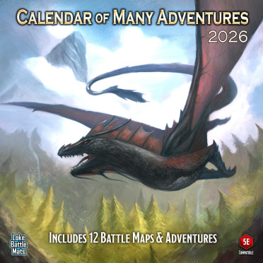 Dungeons and Dragons - Calendar of Many Adventures 2026