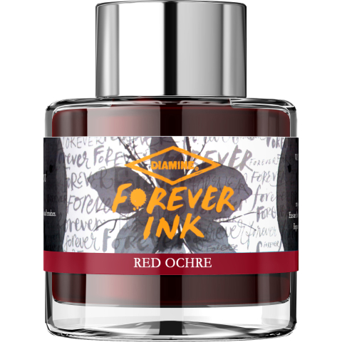 Stilouri, cerneala si accesorii - Calimara Forever Ink 50 ml - Red ochre