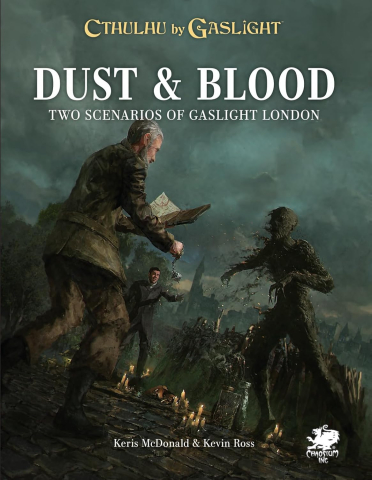 D&D si Alte RPG - Call of Cthulhu Gaslight Dust & Blood RPG Book Chaosium
