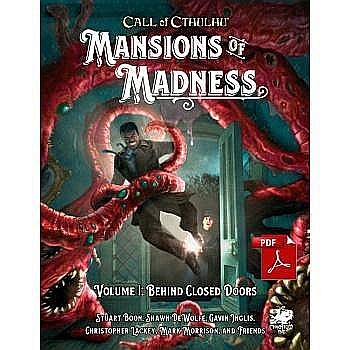 Board Games - Call of Cthulhu RPG - Mansions of Madness Vol.I Behind Closed Doors