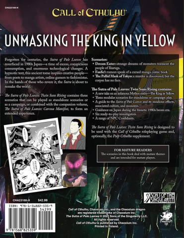 Call of Cthulhu – The Sutra of Pale Leaves: Twin Suns Rising (Scenarii 1980s Japonia) [1]