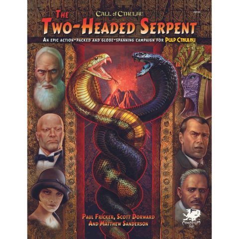 Noutati - Call of Cthulhu: The Two-Headed Serpent Campaign Book - Pulp Cthulhu RPG
