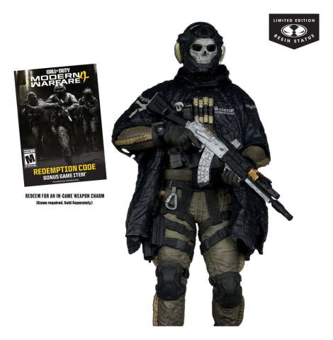 Collectibles - Call of Duty: Modern Warfare 4 Statue 1/6 Ghost 32 cm