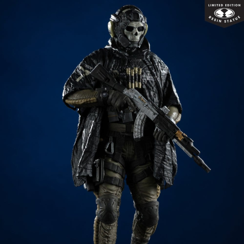 Call of Duty: Modern Warfare 4 Statue 1/6 Ghost 32 cm [4]