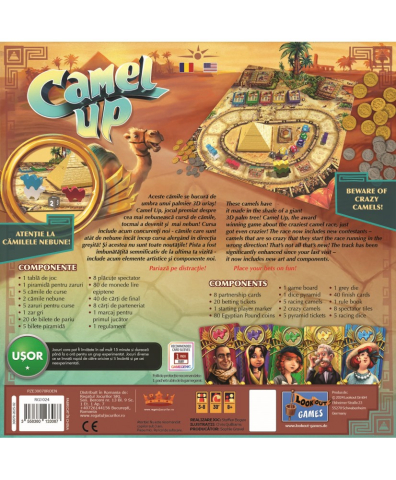 Camel Up (Editia a 2-a) – Joc de petrecere cu camile RO [1]