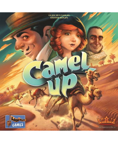 Board Games - Camel Up (Editia a 2-a) – Joc de petrecere cu camile RO