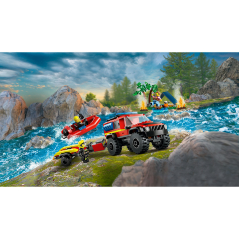 Camion 4X4 si barca de pompieri [9]