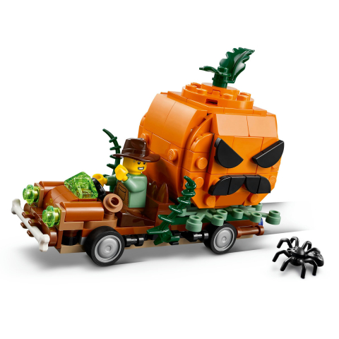 Camioneta cu dovleac sculptat [3]