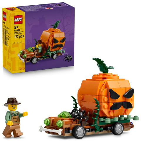 LEGO - Camioneta cu dovleac sculptat