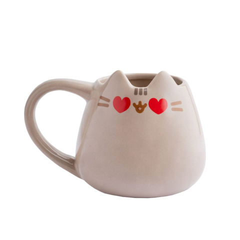 Pop Culture - Cană 3D Pusheen Heart Eyes – 350 ml