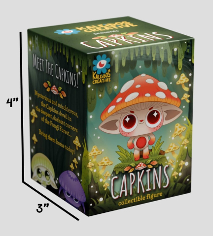 Capkins Mini Figures S1 7 cm Blind Box Display (6) [7]