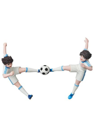Captain Tsubasa Series 2 UDF Mini Figures Ohzora Tsubasa and Misaki Taro (Twin shoot) (Reproduction) 13 cm [1]