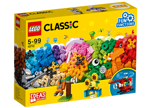 Lego Classic - Caramizi si roti variate (10712)