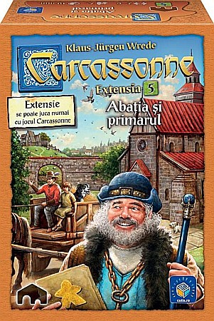 Board Games - Carcassonne: Abatia si primarul (extensia 5)