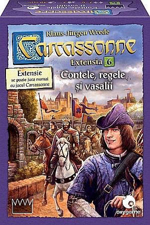 Board Games - Carcassonne: Contele, Regele si Vasalii (Extensia 6)