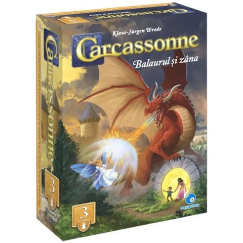 Board Games - Carcassonne - Extensia 3: Balaurul si Zana (Editie Noua)