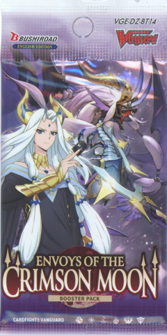 Trading Card Games - Cardfight!! Vanguard Divinez: Envoys of the Crimson Moon Booster Pack BT14