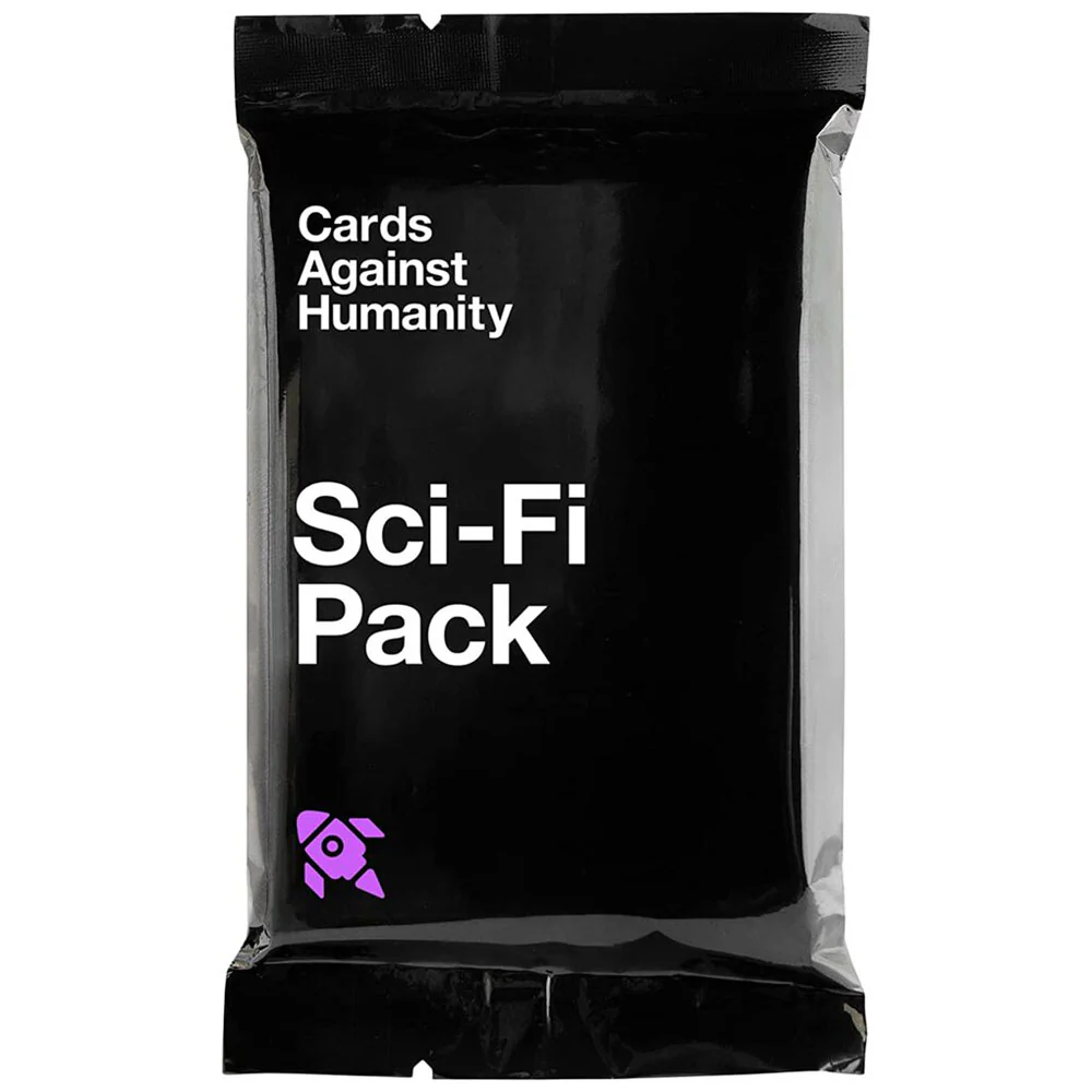 Party Games (jocuri de petrecere) - Cards Against Humanity: Sci-Fi Pack – Extensie galactica pentru adulti (EN)