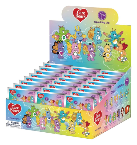 Care Bears 3D PVC Bag Clips Series 3 Blind Bag Display (24) [2]