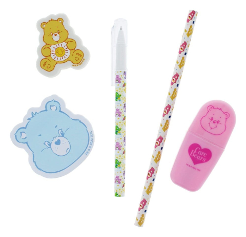 Casa si Cadouri - Care Bears 7-Piece Stationery Set