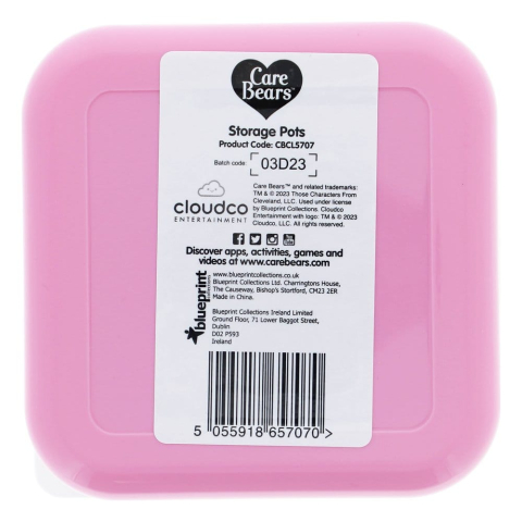 Care Bears Set 3 Cutii pentru Gustari - Snack Box [1]