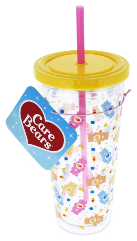 Casa si Cadouri - Care Bears Tumbler with Straw 350 ml