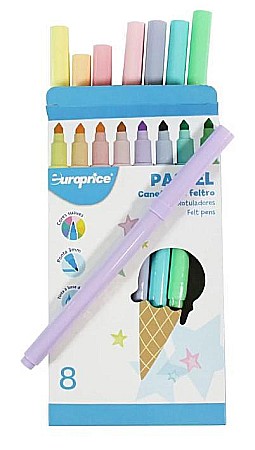 Carioci pastel 8 culori [1]