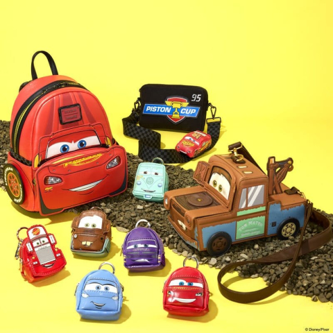 Cars by Loungefly Keychains Mini Backpack 20th Anniversary Blind Box Assortment (15) [2]