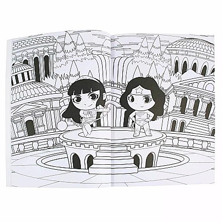 Carte de colorat DC Super Friends Heroic Colours 2 [1]