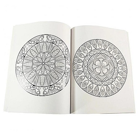 Carte de colorat pentru adulti Mindful Mandalas 3 [1]
