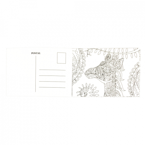 Carti postale de colorat Animale [1]