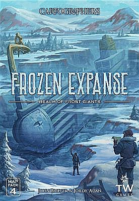 Board Games - Cartographers Map Pack 4 - Frozen Expanse