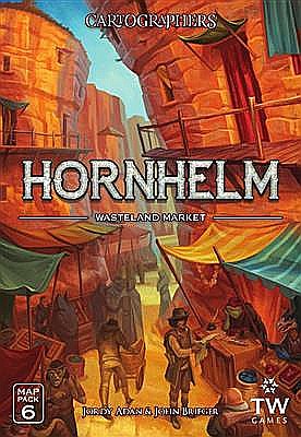 Board Games - Cartographers Map Pack 6 - Hornhelm Market