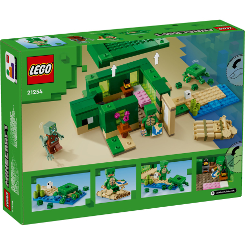 LEGO Minecraft Casa de pe plaja testoaselor 21254 [2]