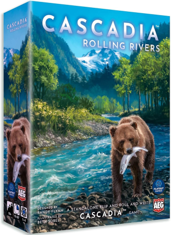 Board Games - Cascadia Rolling Rivers