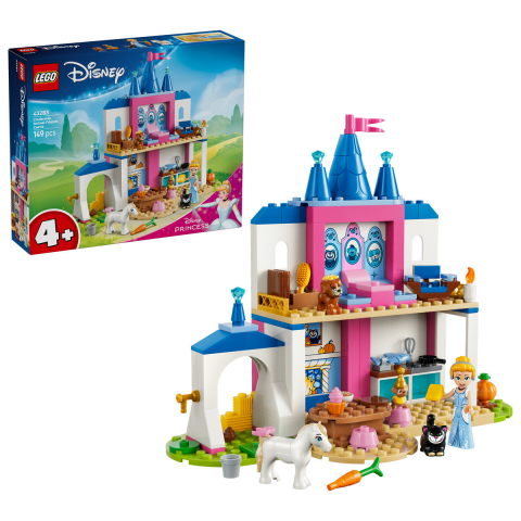 Lego Disney - Castelul cu animăluțe al Cenușăresei