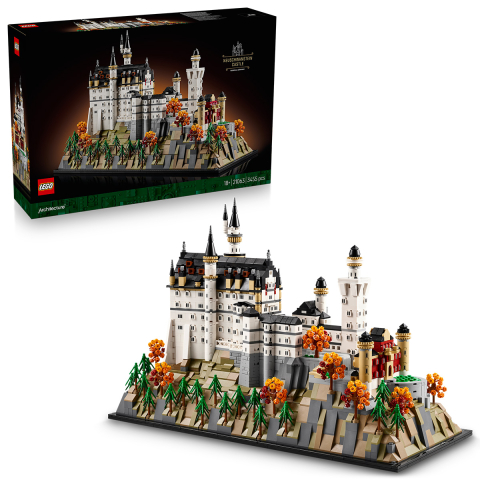 Lego Architecture - Castelul Neuschwanstein - Ambalaj deteriorat