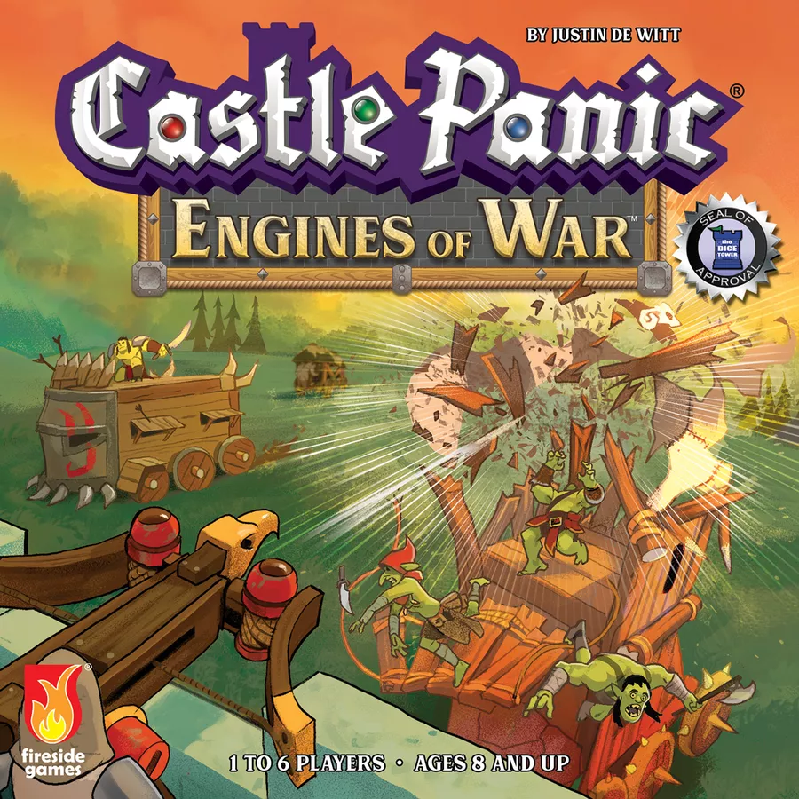 Board Games - Castle Panic: Engines of War – Extensie Second Edition