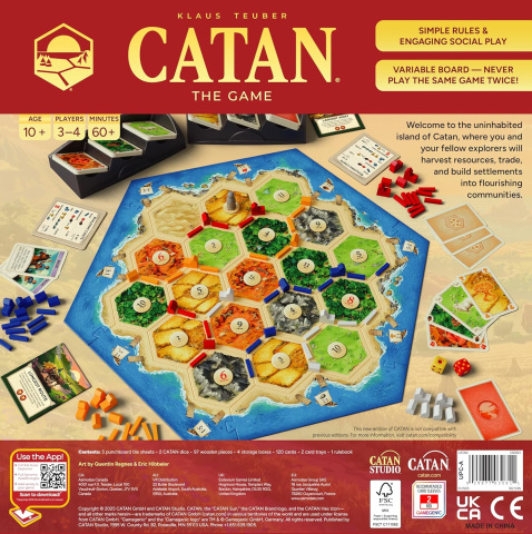 Catan 6th Edition Joc de societate strategie familie 3-4 jucatori [2]