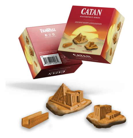 Games - Catan Masterpiece Series Mini figures Set Egypt