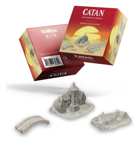 Games - Catan Masterpiece Series Mini figures Set Germany
