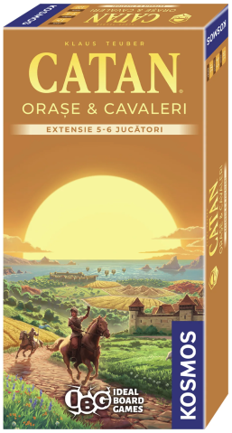 Board Games - Catan Orase si Cavaleri – Extensie 5/6 jucatori (Editia 2025)