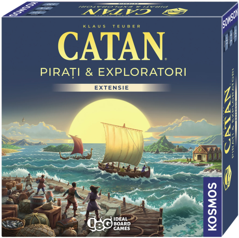 Board Games - Catan Pirati si Exploratori (2025)