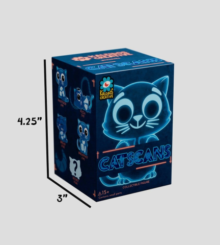 Cat Scans Mini Figures S1 6 cm Blind Box Display (9) [11]