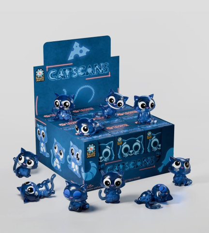 Cat Scans Mini Figures S1 6 cm Blind Box Display (9) [12]